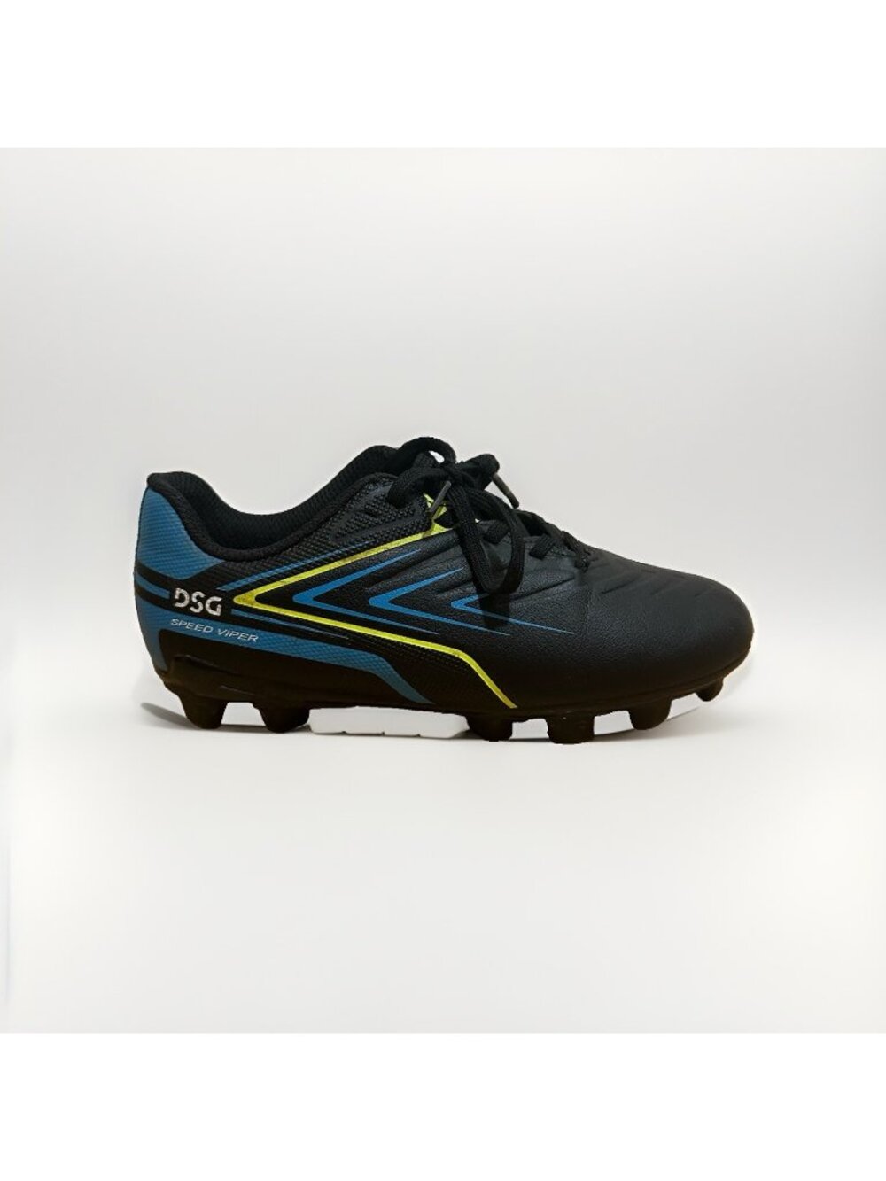 DSG Soccer Cleats Size 13 Kids Youth Black & Blue Dynamic Design Speed Viper